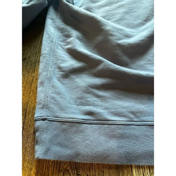 Lululemon Perfectly Oversized Crew Water Drop Blue Size 6 - Picture 8 of 9